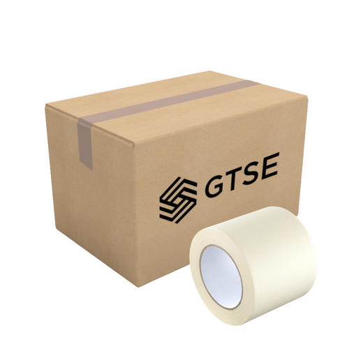 Extra Wide Masking Tape, 3" x 164ft - 16 Rolls Carton Pack