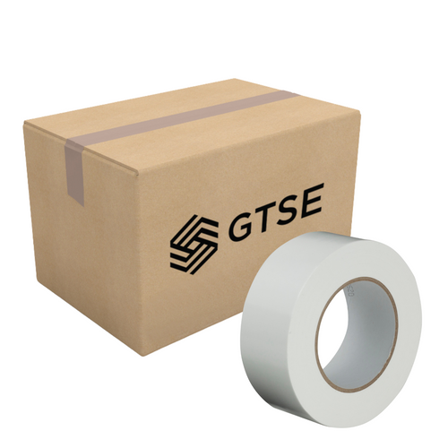 White Duct Tape, 1.88" x 164ft - 24 Rolls Carton Pack