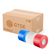 Wide Vinyl Electrical Tape, 2in x 66ft (Red, White & Blue) - 48 Rolls Carton Pack