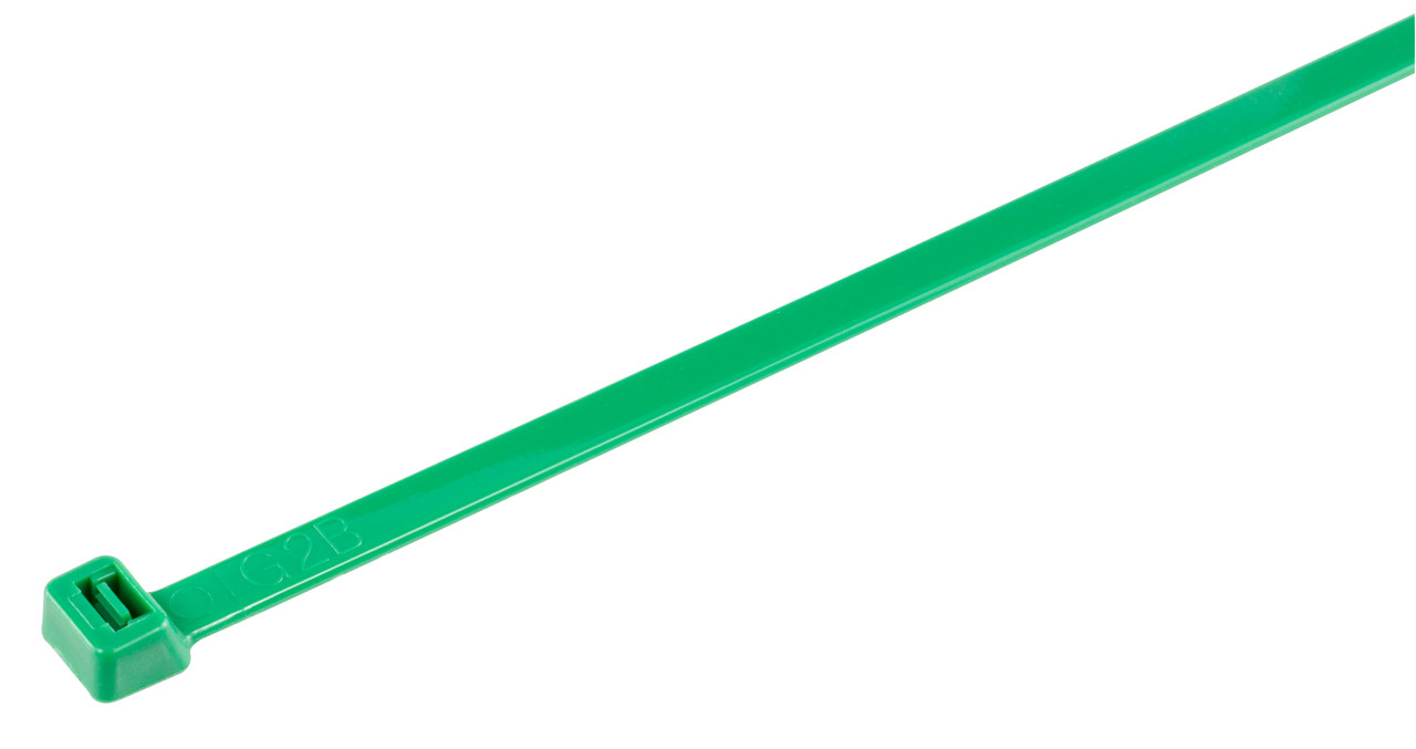 Green cable ties
