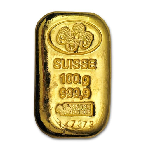 PAMP Suisse PAMP Suisse 100 Gram Gold Bar