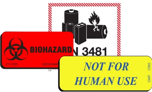 Cleanroom Caution and Safety Labels