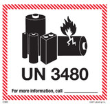 UN3480 Labels – Lithium Ion Battery Shipping Labels