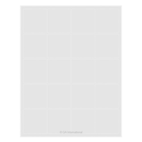 Cryogenic Labels for Laser Printers