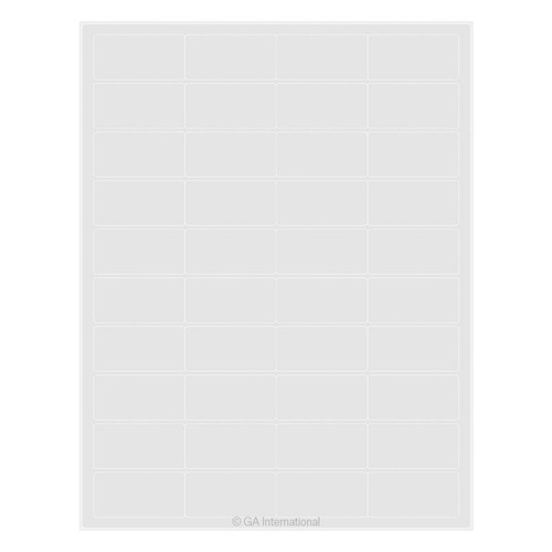 Cryogenic Labels for Laser Printers