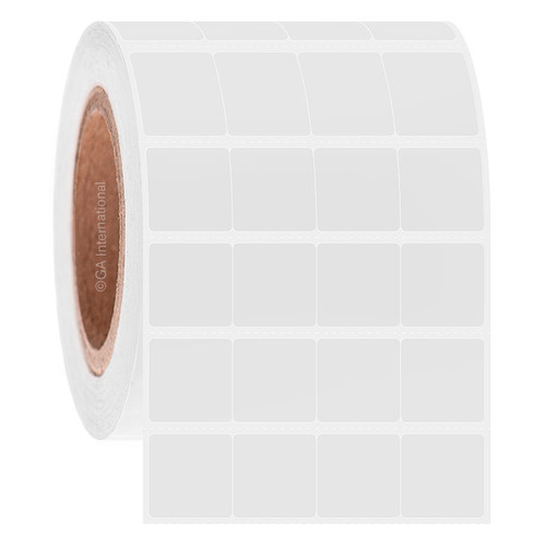 Xylene and Chemical-Resistant Labels - 0.9375" x 0.9375"