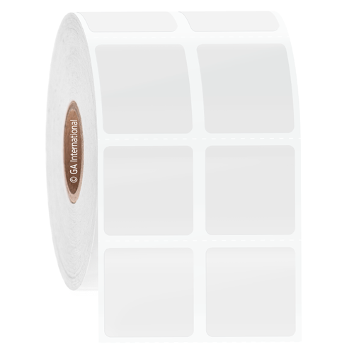 Stain Proof Xylene Resistant Labels – 0.875″ x 0.875″