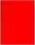 3 inch by 2 inch laser printer label sheet - RED FLUORESCENT