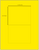 5" x 4" Blank Label Laser Sheet - YELLOW