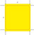 Label # L222TT-YLW - blank yellow 2x2 durable label