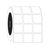 Cryogenic Direct Thermal Labels – 1.125″ x 1.125″