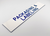 Packaging and Labeling Blue and White Signage