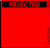 Q057CP REJECTED Label