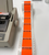 Q057CP REJECTED Label next to pin feed printer