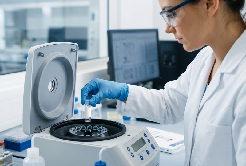 High-Speed Challenges: Labeling for Centrifugation and Small-Radius Tubes