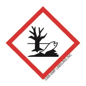 Polution Label Environmentally Hazardous Marine Pollutant Label