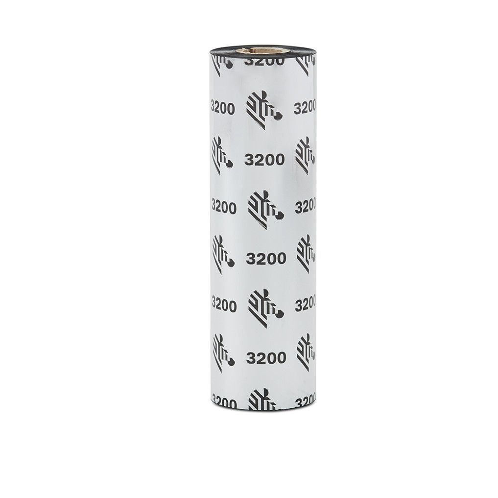 Zebra 3200 High Performance Wax/Resin Ribbon - 4.33" x 1,476'