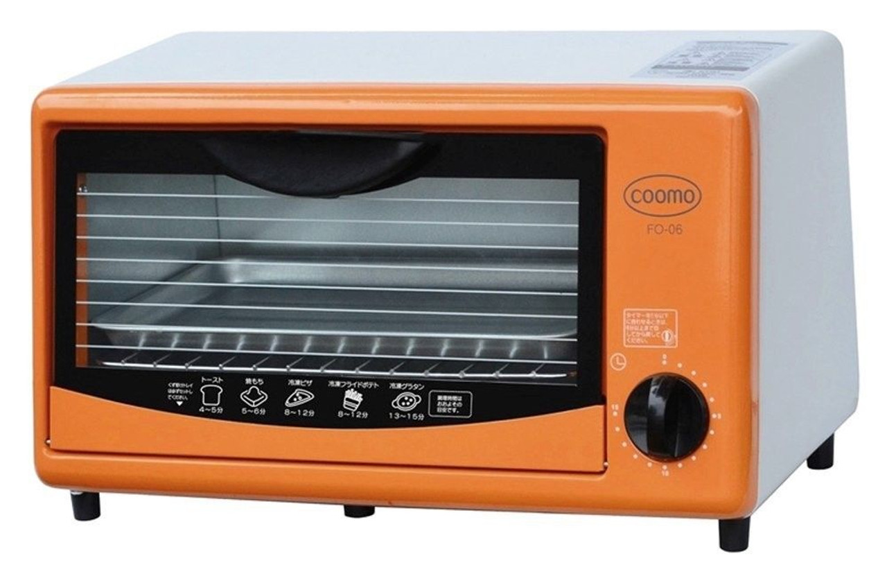 Rustiek Verlichting mesh SALE Price, KOM Compact oven toaster FO-06 OR Orange Thermostat Capacity 6L  AC100V