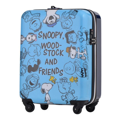 snoopy luggage