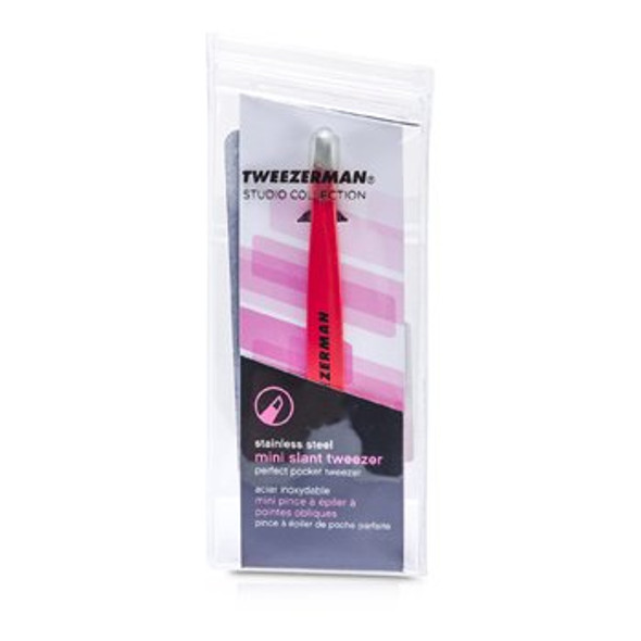 Mini Slant Tweezer - Pink (Studio Collection)