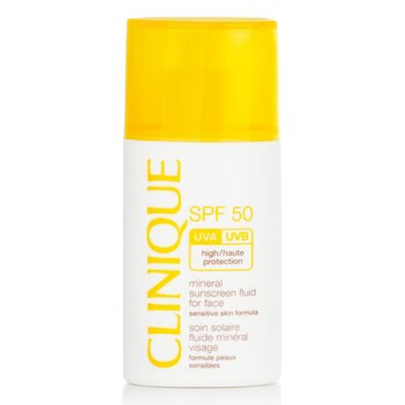 Mineral Sunscreen Fluid For Face SPF 50 - Sensitive Skin Formula