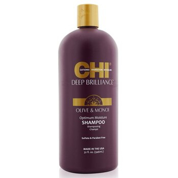 Deep Brilliance Olive &amp; Monoi Optimum Moisture Shampoo