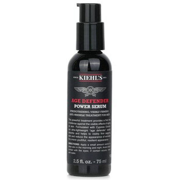 Age Defender Power Serum Strengthening, Visibly Firming, Anti-Wrinkle Treatment For Men