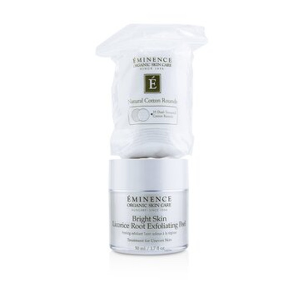 Bright Skin Licorice Root Exfoliating Peel (with 35 Dual-Textured Cotton Rounds)