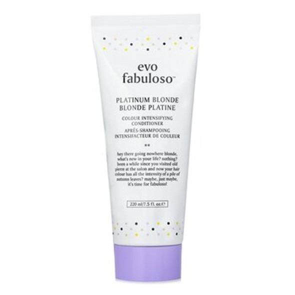 Fabuloso Colour Intensifying Conditioner - # Platinum Blonde