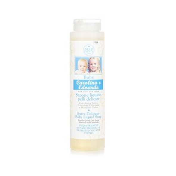 Carolina &amp; Edoardo Extra Delicate Baby Liquid Soap With Oat, Sweet Almond &amp; Calendula (Shower Gel)