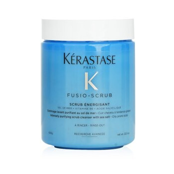 Fusio-Scrub Scrub Energisant Intensely Purifying Scrub Cleanser with Sea Salt (Oily Prone Scalp)