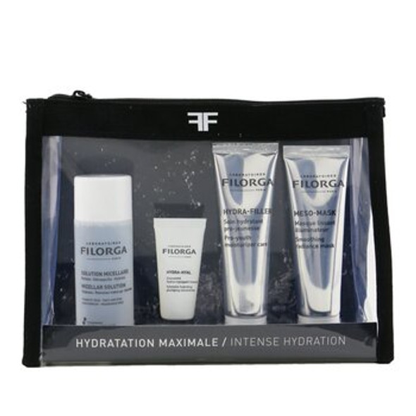 Intense Hydration Set: Micellar Solution 50ml+Hydra-Hyal 7ml+Hydra-Filler 30ml+Meso Mask 30ml+Bag