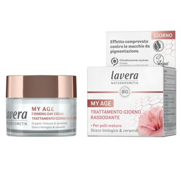 My Age Firming Day Cream With Organic Hibiscus &amp; Ceramides - For Mature Skin