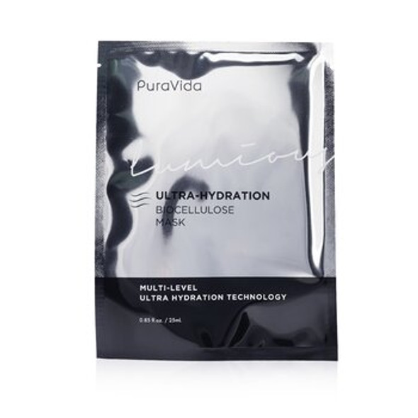 PuraVida Luminous Ultra Hydration Biocellulose Mask