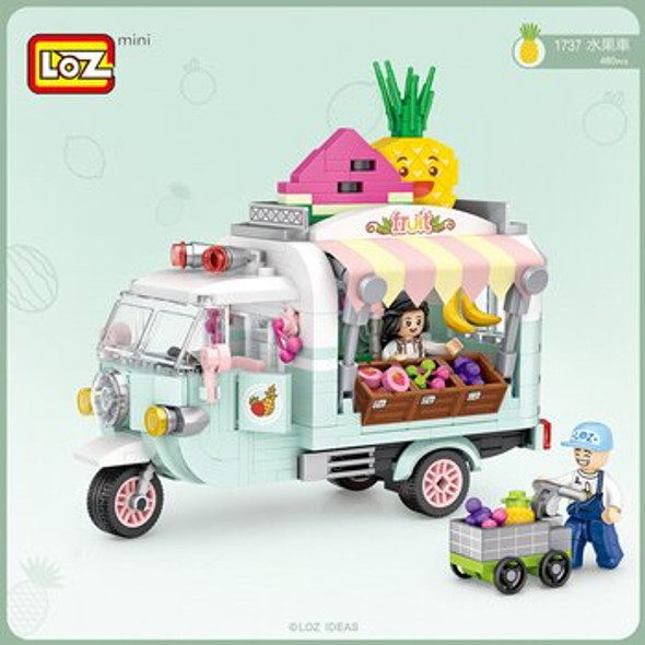 LOZ Mini Blocks - FruitCart Building Bricks Set