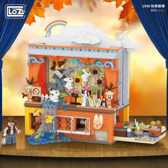 LOZ Mini Block - The Rabbit Peter Theater Building Bricks Set