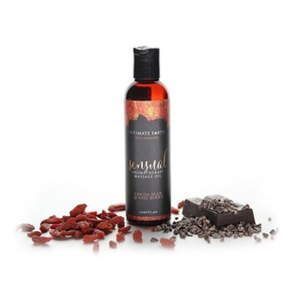 Sensual Massage Oil - Cocoa Bean &amp; Goji Berry