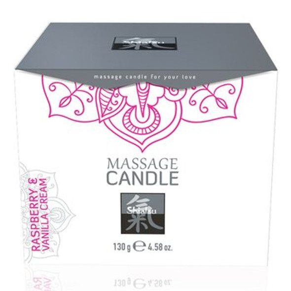 Massage Candle - Raspberry &amp; Vanilla Cream