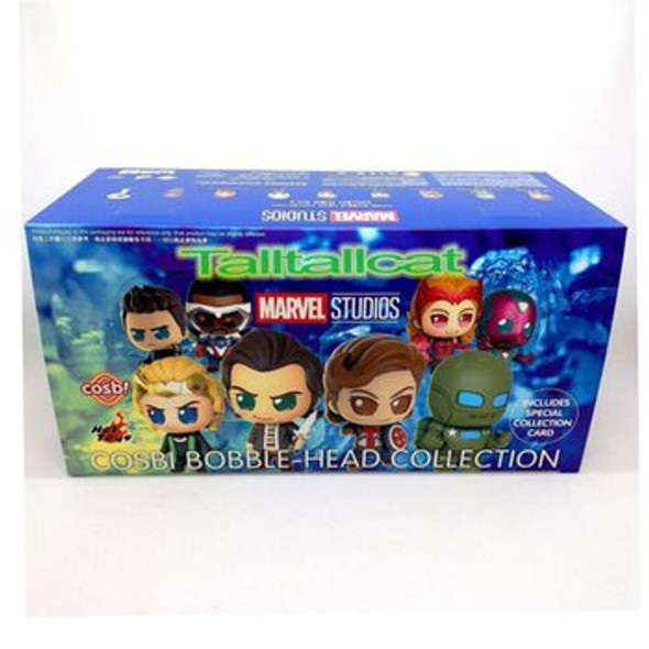 Marvel Studio Disney+ Cosbi Bobble-Head Collection (Case of 8 Blind Boxes)