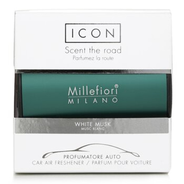 Icon Classic Green Car Air Freshener - White Musk