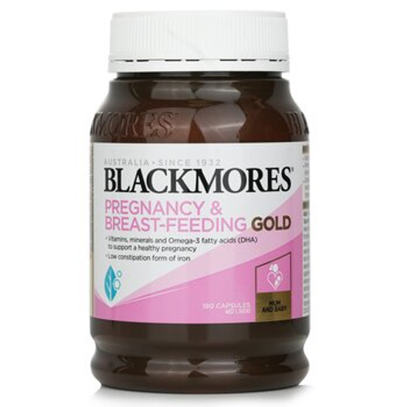 Blackmores Pregnancy &amp; Breast-Feeding (Gold) 180 capsules **New Packing Version** (9300807287316) <Parellel imports>