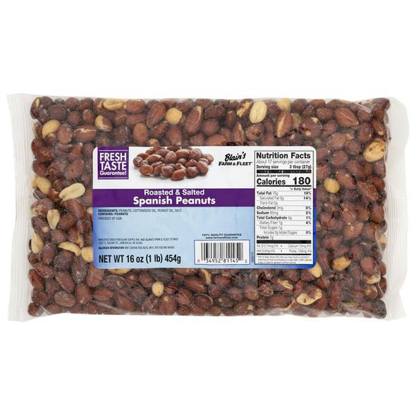 Blain's Farm & Fleet Roasted Spanish Peanuts