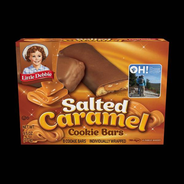 Little Debbie Salted Caramel Cookie Bars