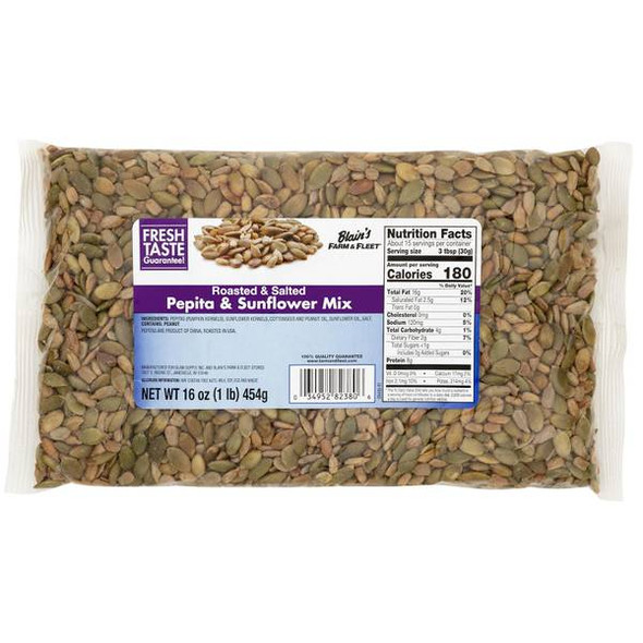 Blain's Farm & Fleet Roasted & Salted Pepita/Sunflower Mix