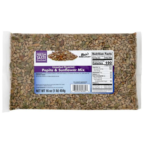 Blain's Farm & Fleet No Salt Added Pepita/Sunflower Mix