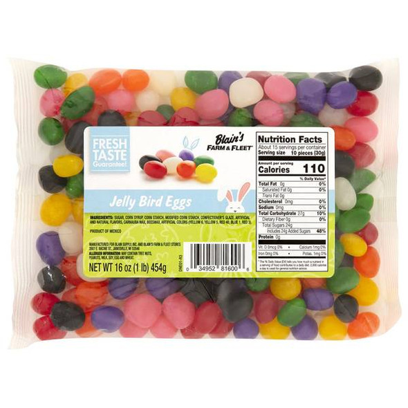 Blain's Farm & Fleet 16 oz Jelly Bird Eggs