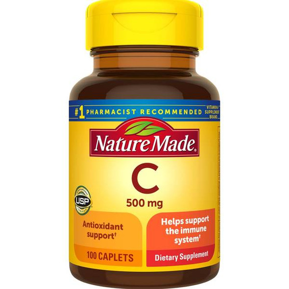Nature Made Vitamin C Dietary Supplement Caplets
