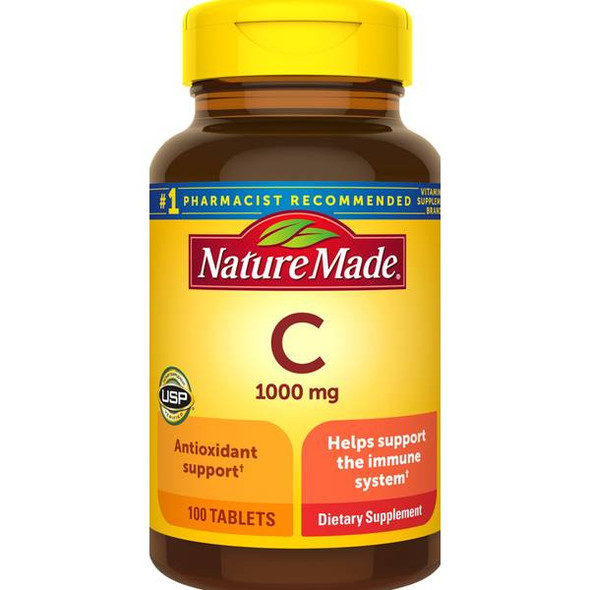 Nature Made 100-Count 1000 mg Extra Strength Vitamin C Tablets