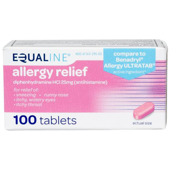 Equaline 100 - Pack Allergy Relief Tablets