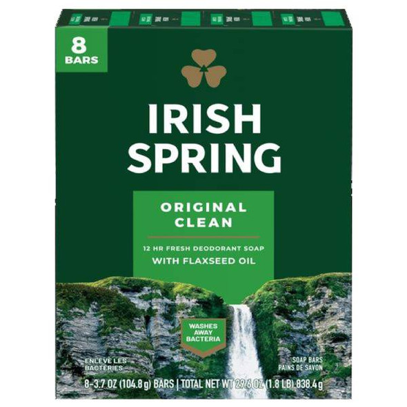 Irish Spring 8-Count 30 oz Original Bar Soap